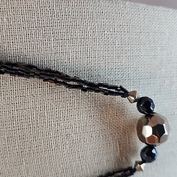 VTG Glass Seed Bead Necklace - Picture 8 of 12